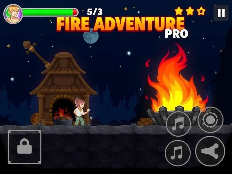 Fire Adventure Pro Gameplay Screenshot